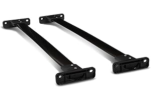 DNA MOTORING RR-NPATH05 Aluminum Roof Rack Cross Bars Compatible with 05-12 Nissan Pathfinder, 132lbs Load Capacity
