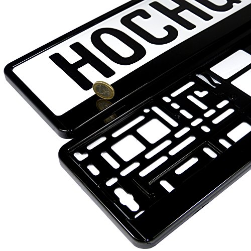 L P A164 2 Stk Kennzeichenhalter Auto Nummernschildhalter Schwarz Hochglanz Kennzeichenverstarker Kennzeichenhalterung Nummernschildhalterung Verstarker Halter Fur Kennzeichen Nummernschild Edel Glanzend Ahnl Klavierlack Auto Lack Farbe Jetzt Kaufen