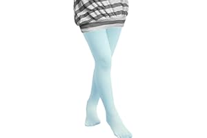 Kids Fashion Girls Plain Semi-Opaque Tights 40 Denier