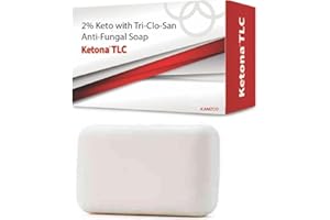 KAMZCO Skin Bar 2% Antifungal Soap – Fights Ringworm, Jock Itch, Dandruff, Body Acne & Dry Skin | Intensive Skin Treatment Bar, 75g