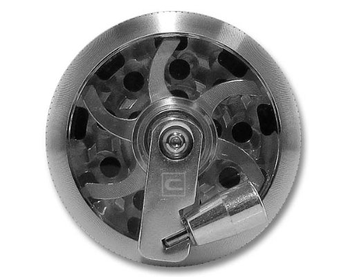Kurbel – Grinder 63 mm Siebgrinder Alugrinder Aluminium Versandkostenfei / Free Shipping - 4