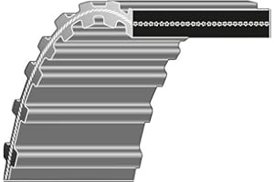 Selec'Xion Pro Doble Correa Dentada/TWC para Castel Garden Tractor TC 102 TCP 102 1.02 m 35065600/0
