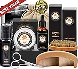 【LA MEJOR ACUERDO】: Esta es tu mejor opción, ya que son el mejor kit con el precio más bajo en Amazon hasta ahora con BEARD SHAMPOO y con tantos productos de barba, mientras que otras marcas tienen menos productos pero tienen un precio de más de 22 dólares, Te animamos a comparar.