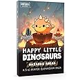 Unstable Games | Happy Little Dinosaurs: Hazards Ahead 5-6 Player Expansion | Card Game | Ages 8+ | 2-6 Players | 30-60 Minutes Playing Time, Black