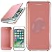 Produktbild moex Apple iPhone 7/8 Plus | Hülle Transparent TPU Void Cover Dünne Schutzhülle Rosé-Gold Handyhülle für iPhone 7/8 + Plus Case Ultra-Slim Handy-Tasche mit Sicht-Fenster