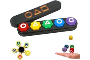 PNPGDYK Gonggi Korean Game, Gonggi-Spielset, Traditionelles Korean Gonggi Spiel, Gonggi Jack Koreanisches Stones Spiel, Hand-Auge-Koordinationstraining, mit 1 Gonggi Fidget Spinner