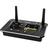 1Mii B03Pro Bluetooth 5.0 Transmitter Receiver for TV Stereo System Headphones, HiFi Wireless Audio Adapter with Audiophile D