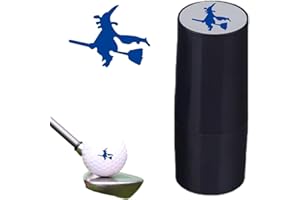 Rosojodg Tampon étanche pour balle de golf – Marqueur d'identité de balle de golf à séchage rapide | Marqueur de balle de golf de sport, plusieurs symboles, flexible, réutilisable, assortiment de
