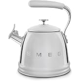SMEG 50's Style &Ccedil;elik Set &Uuml;st&uuml; D&uuml;d&uuml;kl&uuml; Kettle 2.3 Lt