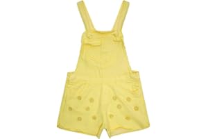 Indigo Soul Kids Baby & Toddler One Piece Dungaree Girls Overalls Short Jumpsuit Dress Romper Adjustable Fashion Playsuit