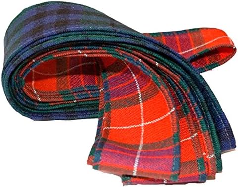 Ferguson Modern Tartan Handfasting Wedding Ribbon/Fabric - Made in Scotland