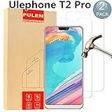 HINWEIS: Aufgrund der runden Kante des Ulephone T2 Pro, wird die Glas-Display-Schutz nicht decken 100% des Bildschirms, sondern alle FLAT-Bereich. Sonst wäre es nicht robust.