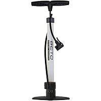 Hochdruck-Standpumpe Beto, Stahl, mit Manometer und Softgriff