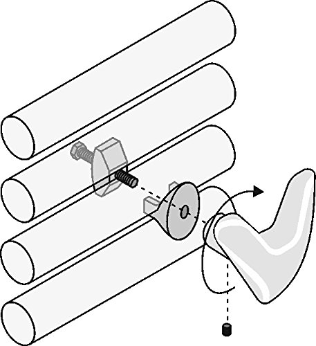 Handy Vip – Haken für Badheizkörper – Weiss – 1 Stück - 3
