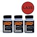 Produktbild TRISTARcolor Autolack Lackstift Set VW/Volkswagen LA3S Amaryllisrot Metallic/Amaryllis Red Metallic Grundlack Basislack Klarlack je 50ml