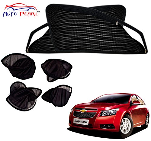 Auto Pearl - Premium Quality Full Foldable Magnetic Zipper Sun Shades Car Curtain For - Chervrolet Cruze - Set of 4 Pcs RS.1099 (54.00% Off) - Amazon