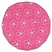 JODA Pink With White Flower Shower Cap