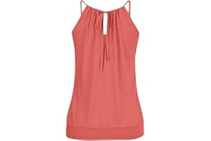 MICKURY Longshirt Damen Kurzarm Sommer Stripe Gradient Print Bandeau Tank Top FüR Frauen ÄRmelloses Loose Fit Holiday Weste Bluse Tube Top T Shirt