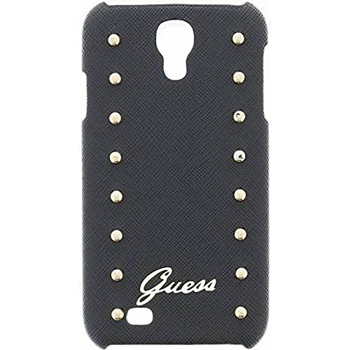 Carcasa r  gida para Guess Galaxy S4  negro oro