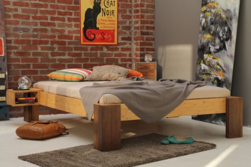 HAVANNA Bambusbett ohne Rückenlehne 160x220cm, Höhe 40cm