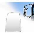 Left Wing Mirror Glass, Wing Mirror Upper Glass, Front Passenger Side Wing Mirror Glass, Car Side Focus Dynamic Transit Wing Mirror Glass 1823985 (Non Heated) Replacement Fit for Transit MK8 2014-ONQ