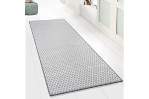 ‎FLOORDIREKT Floordirekt Teppichläufer mit Muster - maßgefertigter Feinschlingen Teppich Läufer für Küche, Flur & Wohnraum - Ornament Vintage Orient Gitter (80 x 150 cm, Tralee)