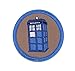 Produktbild Dr. Who Tardis Police Box Time Machine Patrol Patch Iron On Aufnäher Aufbügler Patch