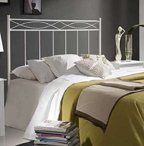 Hogares con Estilo - Cabecero de Forja Nacional Modelo 556 para una Cama de 135 cms Medidas Disponibles.