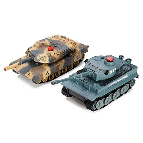 Huanqi Electrical Infrared RC Battle Tank 2Pcs Set
