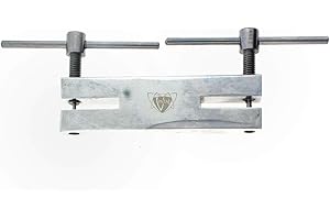 THE BEADSMITH BeadSmith 2 Hole Metal Punch Makes Holes, 1.5mm/2mm, silver, silver, 1.5mm/2mm (Packaging May Vary)