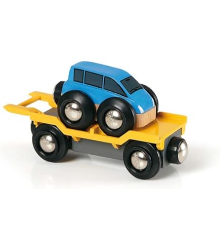 Brio World Train De Voyageurs – 33505 – Système Aimanté, 2 Figurines, Dès 3 Ans – Compatible Avec Tous Les Circuits