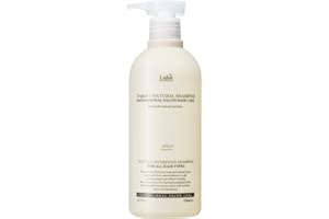 LA'DOR TripleX 3 szampon głęboko oczyszczający, 530 ml, delikatny łupież skóry głowy, naturalne składniki pozyskiwane, drzewo herbaciane, cytryna, lawenda, bez siarczanów, bez substancji chemicznych, łagodzi suchość