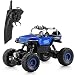 Produktbild Ferngesteuertes Auto,1:18 Elektronisch RC Rock Crawler Auto 2.4Ghz 4WD Ferngesteuertes Truck hohe Geschwindigkeit RC Geländewagen mit wiederaufladbare Batterien Buggy Truggy Rennwagen Monster (Jeep Blau)