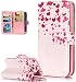 Produktbild Roreikes Samsung Galaxy J7 (2016) J710F, Galaxy J7 (2016) J710F Case, Hülle Muster Blume Strap Wallet Cover Tasche Bunte Retro PU Leder Flip Case Handytasche Muster Schutz Hüllen im Bookstyle Handyhülle Ledertasche mit Stand mit Neun Funktion Kartenfächer Magnetverschluss Magnet Etui Schale Schutzhüllen für Samsung Galaxy J7 (2016) J710F
