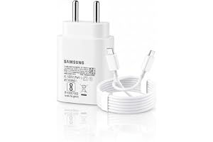 Original Samsung 25W Type C PD 3A Superfast Charging Charger with 1M Type-C Cable for Galaxy M17|M17e|M47|M36|M35|M16|M56| M06|M05|M15|A57|A37|A17|A36|A56|A26| A06|A16|A55|25Watt USB-C Adapter Adaptor