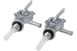 KEENSO Gasoline Tap Generator Tank Switch,2pcs Motorcycle ATV Valve Tap Petcock Valve Generator Fuel Tank Shutoff Valve