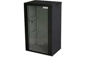 INTELLINET I-CASE EW-2020BK - Armadio Rack 19'' a muro 20 unità sezione unica prof. 600mm Nero