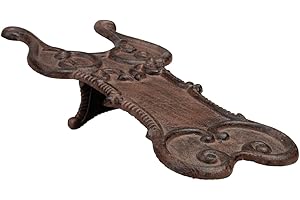 Home Deco London Heavy Duty Cast Iron Boot Jack Wellington Boots Wellies Remover Puller and Mud Scraper Portable Weatherproof (Old World Boot Jack)