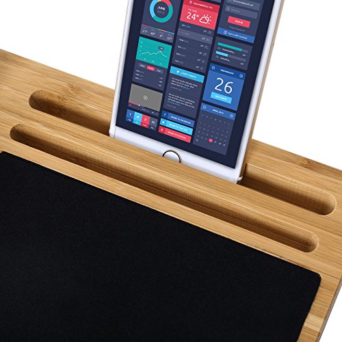 SONGMICS Laptop-Scho  tablett Laptoptisch Laptop Unterlage Lapdesk Notebooktisch Betttisch LLD560