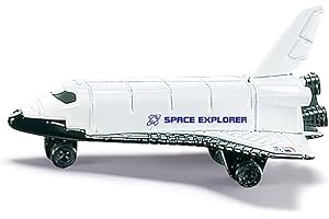ボーネルンド siku 0817, Transbordador espacial, Metal/Plástico, Blanco, Ruedas de plástico