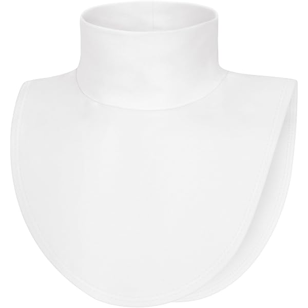 Geyoga - Ensemble de cols détachables à col roulé imitation pour femmes et hommes