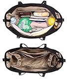 MOMMORE Wickeltasche Pflegetasche Windeltasche Babytasche an Kinderwagen - 3