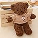 Produktbild TTQIAOHUA Plüsch Teddybär Kind Erwachsene Valentinstag Geburtstagsgeschenk Zimmer Schlafzimmer Schlafsofa Schlaf Spielzeug 35Cm D