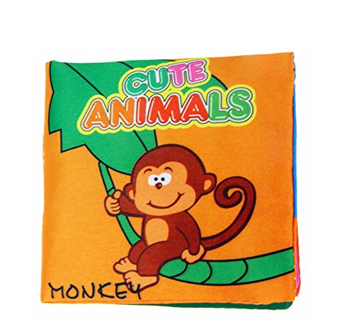 AEVEA Libro de Cognición del bebé, Libro Blando de Bebé Aprendizaje y Educativo 6Pcs