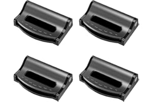 OUDQFCJ 4pcs Ajustador cinturón seguridad abrazaderas automóvil Ajustador cinturón seguridad automóvil,para Clip de tope de cinturón para cinturón de seguridad de asiento de automóvil