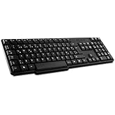 Everest KB-517U Black USB Q Standard Keyboard