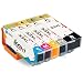 Produktbild Ilooxi Kompatibel Epson 33XL Druckerpatronen mit Chip Hohe Kapazität Komp. mit Epson XP-530 XP-540 XP-630 XP-635 XP-640 XP-645 XP-830 XP-900 5-Pack
