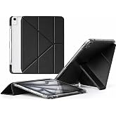 Coverzone ​​iPad Pro 13 İn&ccedil; İle Uyumlu A2925 A3360-A3361-A2926Kalem B&ouml;lmeli,Ayrılabilen Airbagli Kolay Tak &Ccedil;ıkar, 6 Farklı Du