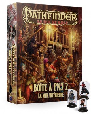 Book's Cover ofPathfinder  Boite à PNJ 2
