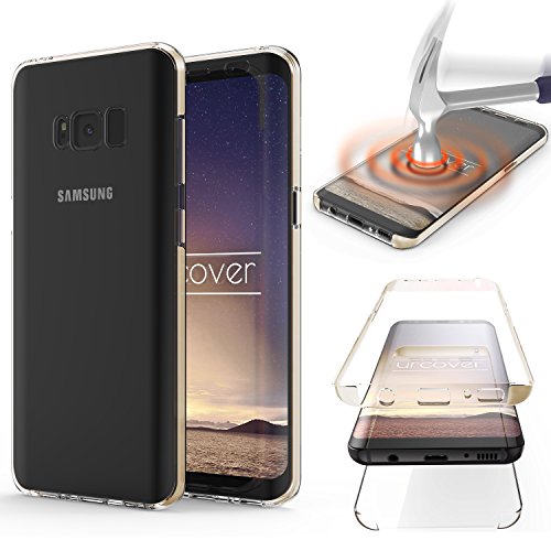 Urcover Funda Galaxy S8 Carcasa Mejorada Samsung Galaxy S8 Cover 360 Grados Carga inal mbrica Qi Case Transparente - Champa a Oro reviews Urcover Funda Galaxy S8 Carcasa Mejorada Samsung Galaxy S8 Cover 360 Grados Carga inal mbrica Qi Case Transparente - Champa a Oro